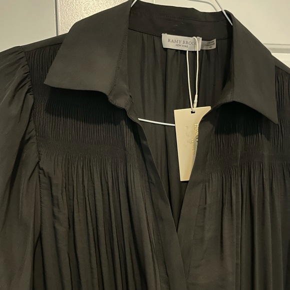 RAMY BROOK Black Barb Mini Dress - Picture 3 of 5